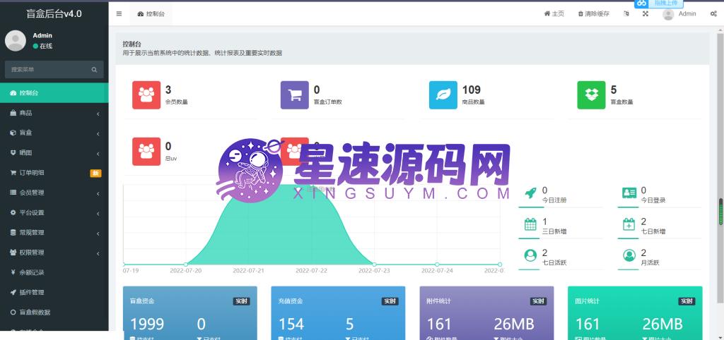 开源H5盲盒商城源码系统4.0|vue+TP5php框架开发开源网站+安装教程-M插图3